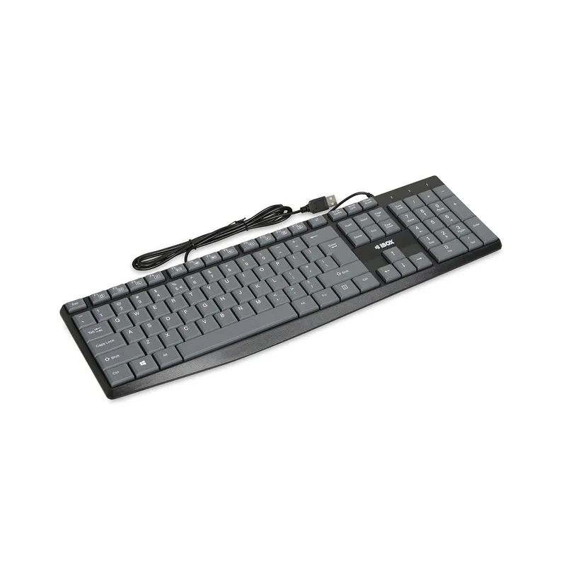 iBOX Eris USB Keyboard, Gray/Black