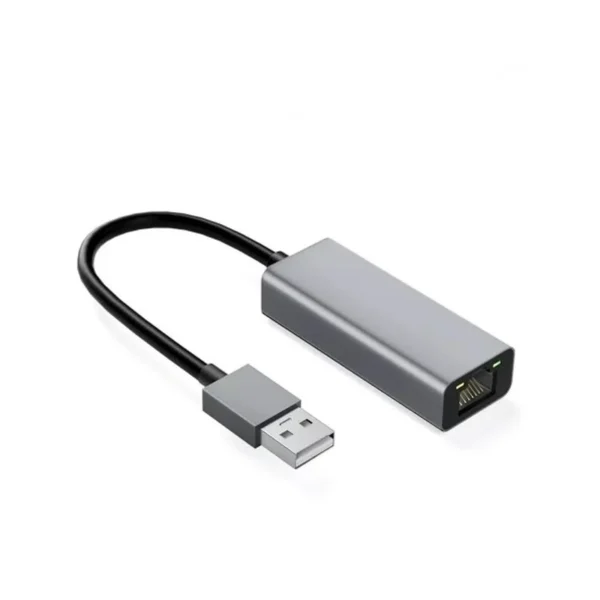 IBox IAARJ Aluminum RJ45 to USB Type-A adapter 10/100/1000 Mb/s