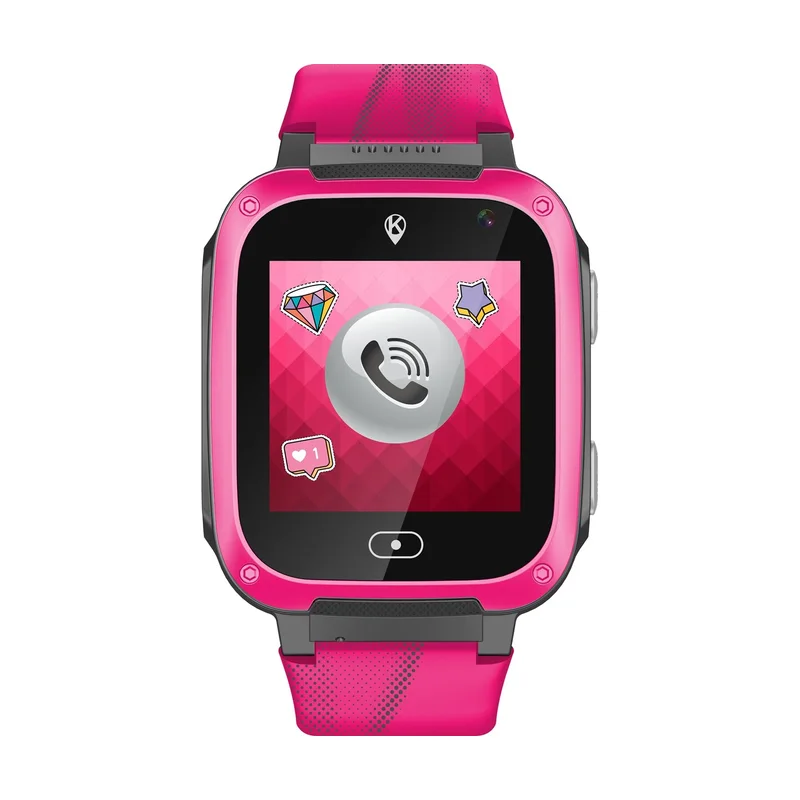 KiDiZ Basic pink smartwatch for children