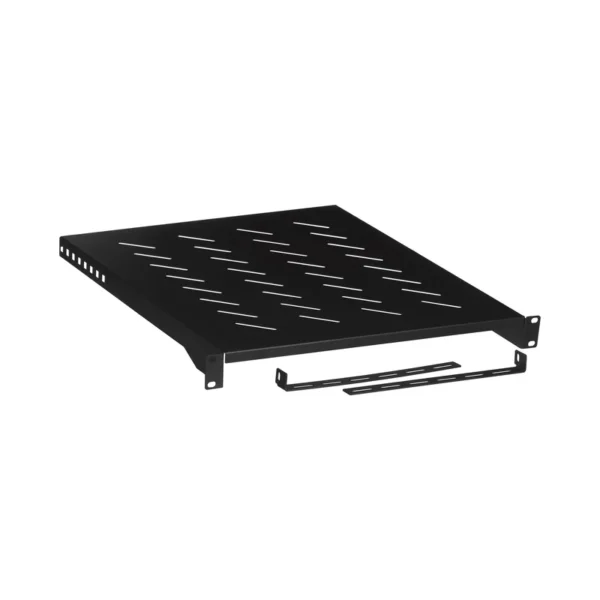 Lanberg AK-1005-B Rack shelf for 19’ 800MM (1U, 483X500MM)