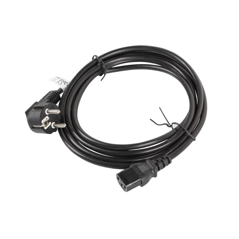 Lanberg CA-C13C-11CC-0050-BK power cable Black 5 m C13 coupler CEE7/7