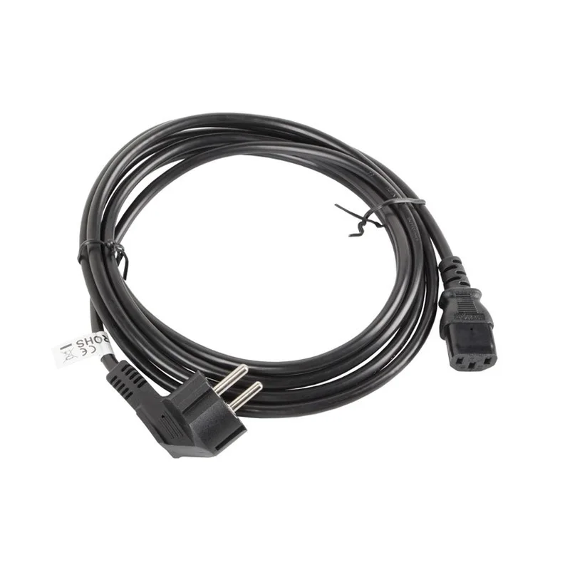 Lanberg CA-C13C-11CC-0050-BK power cable Black 5 m C13 coupler CEE7/7