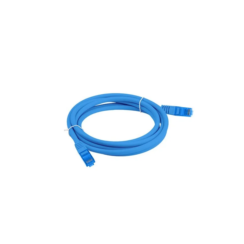 LANBERG PATCHCORD S/FTP CAT.6A 1M BLUE LSZH