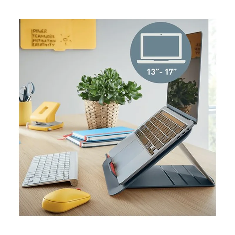 Leitz Ergo Cosy Adjustable Laptop Stand, 80% recycled plastic