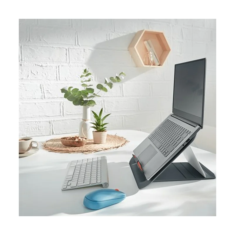 Leitz Ergo Cosy Adjustable Laptop Stand, 80% recycled plastic