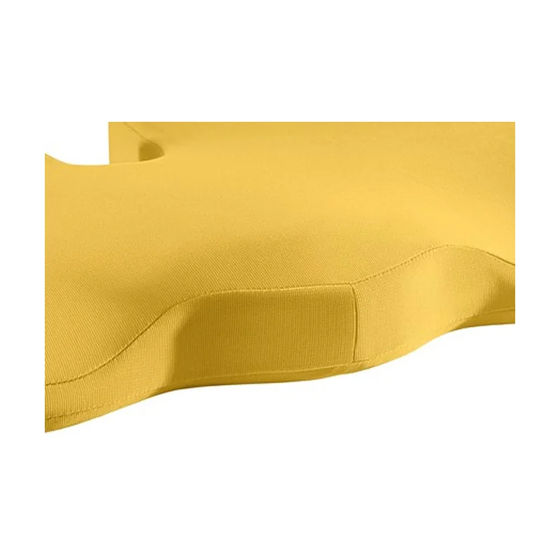 LEITZ Ergo Cosy Orthopedic chair cushion yellow