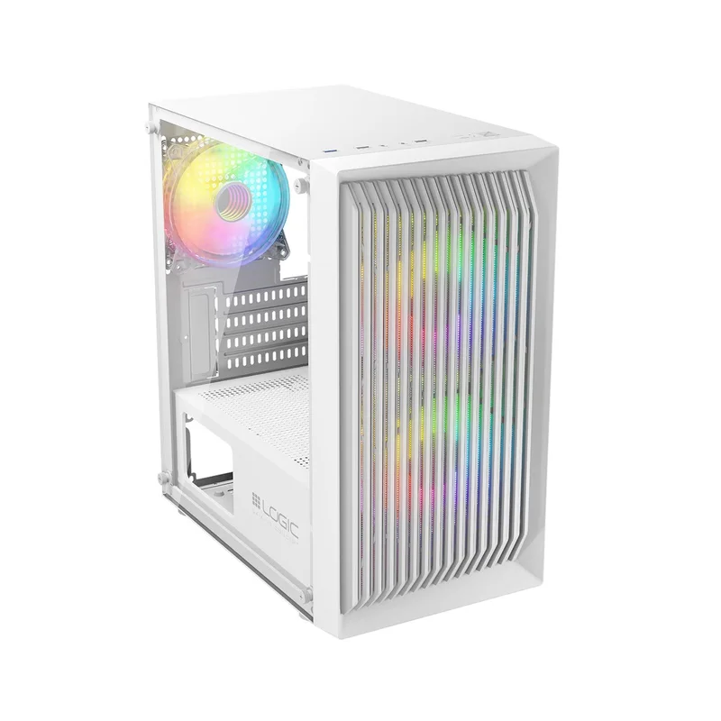 LOGIC ATOS ARGB Mini USB 3.0 Enclosure White
