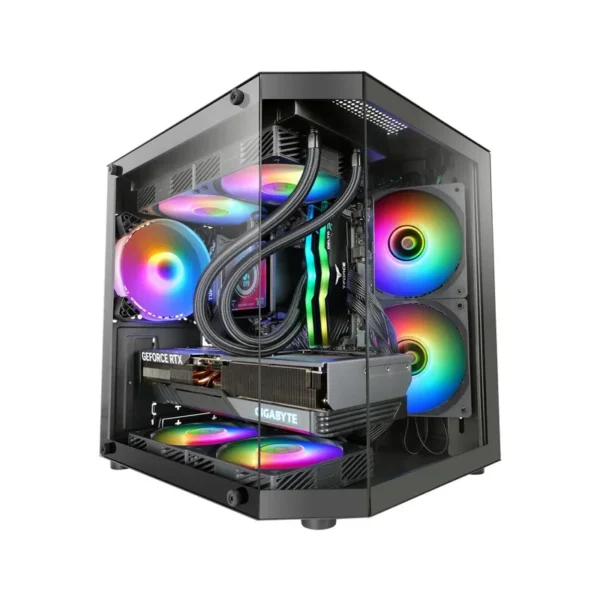 Mars Gaming MC-3TLITE Mini Tower Black