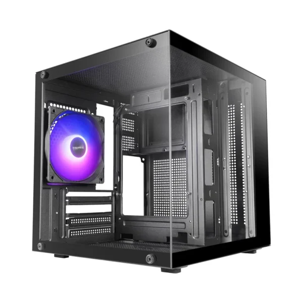 Mars Gaming MC-CUBE computer case Mini Tower Black