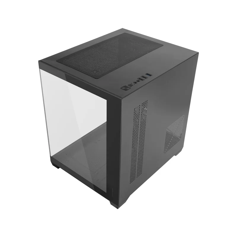 Mars Gaming MC-VIEW2 Mini Tower Black