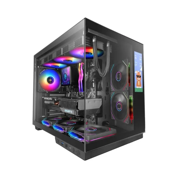 Mars Gaming MCMIRAGE computer case Midi Tower Black