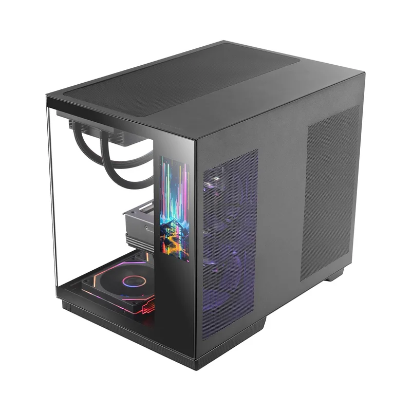 Mars Gaming MCMIRAGE computer case Midi Tower Black