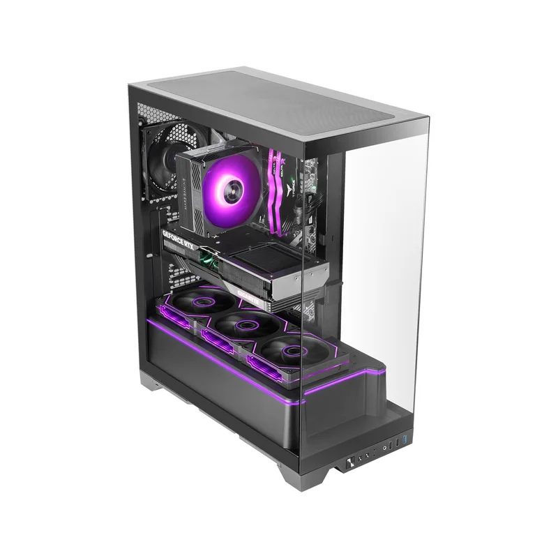 Mars Gaming MCPRISMA computer case Midi Tower Black