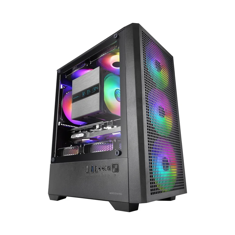 Mars Gaming MCVECTOR computer case Mini Tower Black