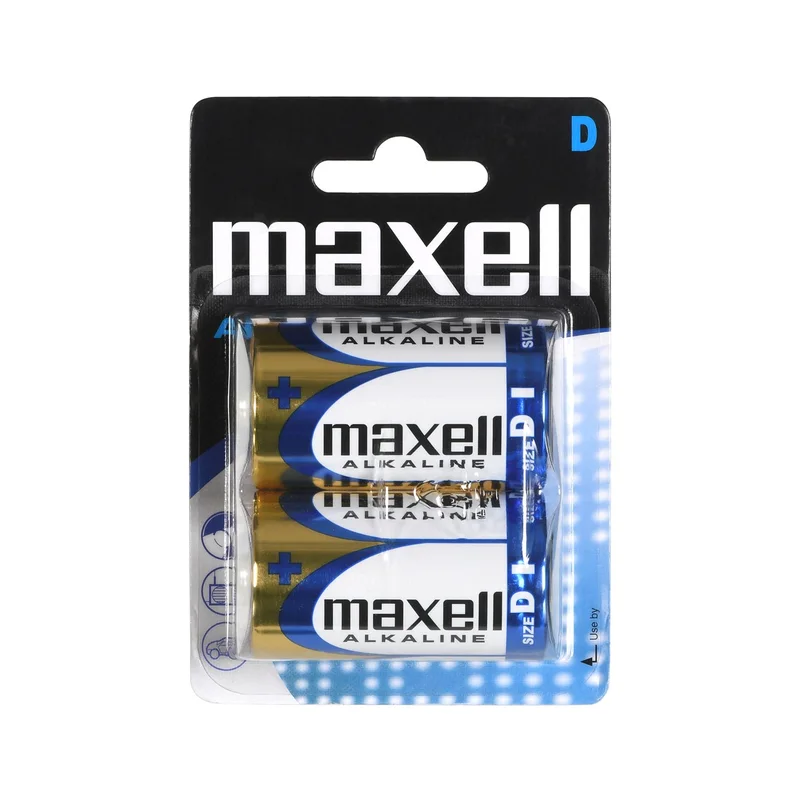MAXELL battery alkaline LR20 2 pcs.