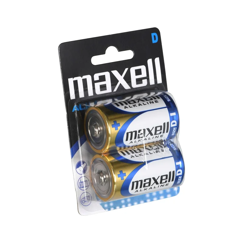 MAXELL battery alkaline LR20 2 pcs.