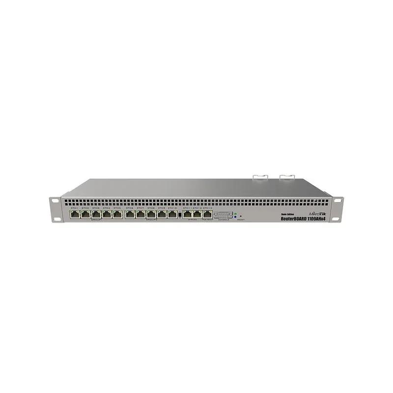Mikrotik RB1100AHx4 Dude Edition wired router Silver
