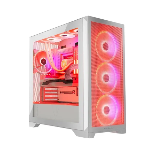 MODECOM Case VOLCANO EXPANSE S APEX ARGB MIDI White