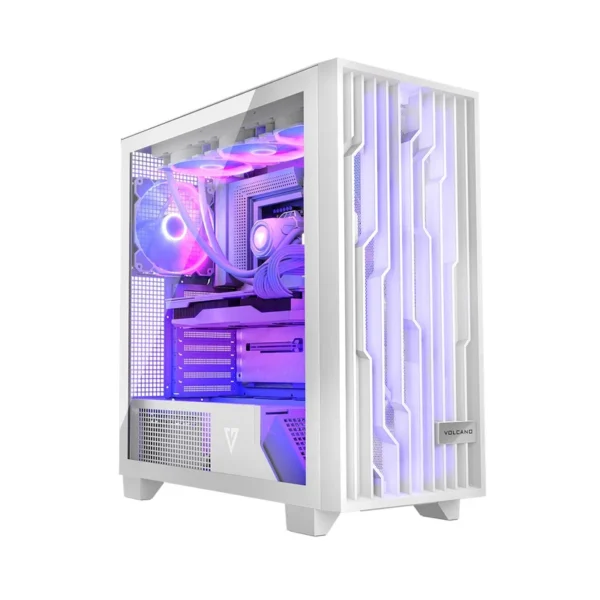MODECOM Case VOLCANO PERUN APEX ARGB MIDI White