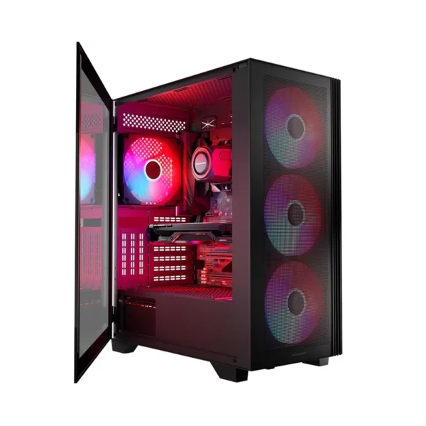 MODECOM MISTRAL ARGB Flow MIDI USB 3.0 X 2 CYPE-C computer case