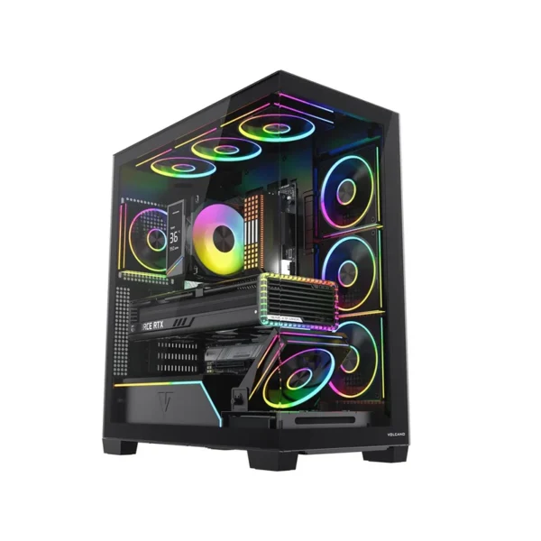 MODECOM VOLCANO STELLAR PLUS ARGB MIDI 8F BLACK