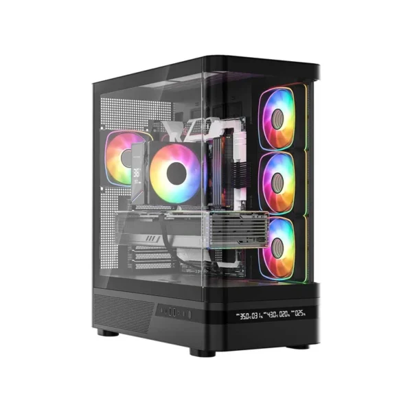 MODECOM Volcano Volcano AQ200 ARGB Midi Black