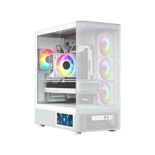 MODECOM Volcano Volcano AQ400 ARGB Midi White
