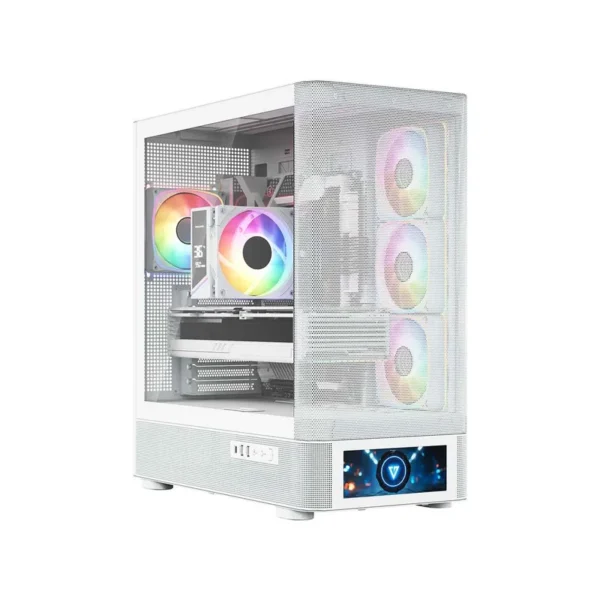 MODECOM Volcano Volcano AQ500 ARGB Midi White