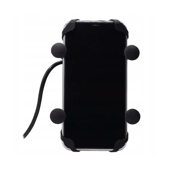 MOTORBIKE PHONE HOLDER FREEDCONN MC7C + BM2R HEAD TUBE ATTACHMENT