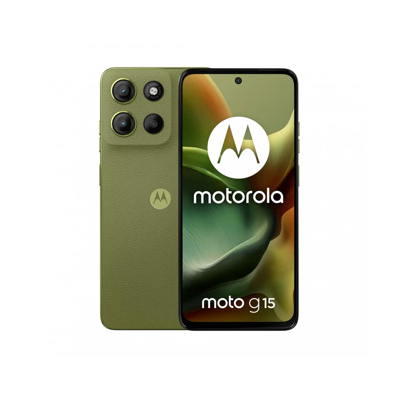 Motorola moto g15 17.1 cm (6.72") Dual SIM Android 15 4G USB Type-C 8 GB 128 GB 5200 mAh Green