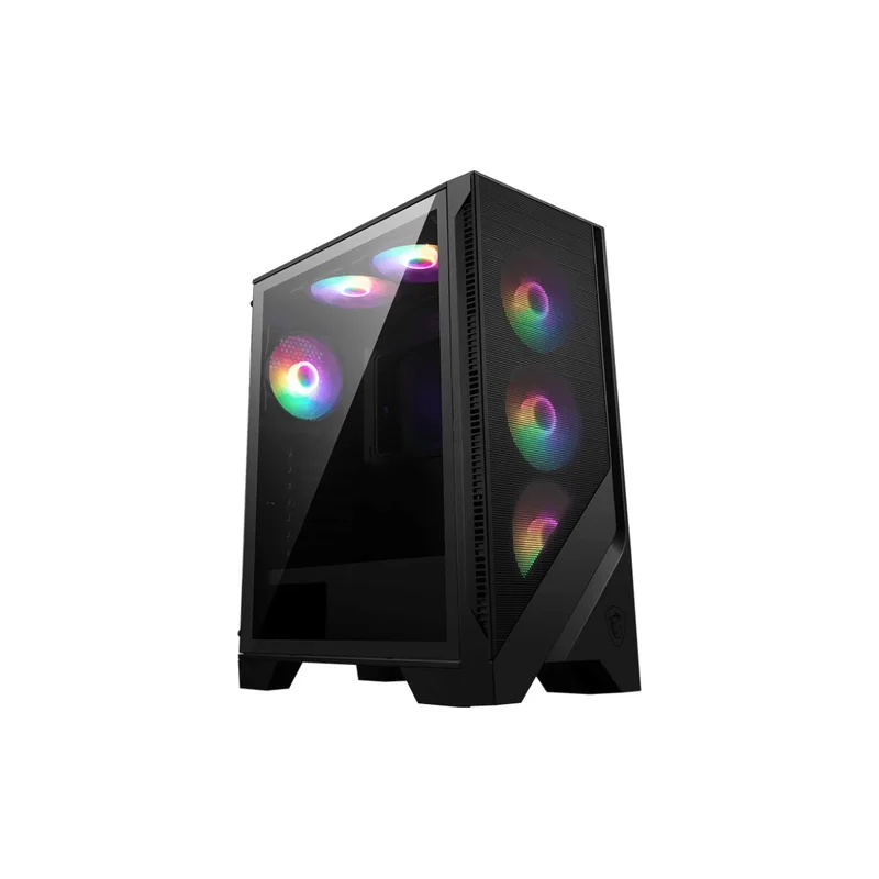 MSI MAG Forge 120A AIRFLOW Midi Tower Black, Transparent