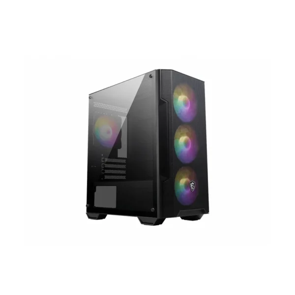 MSI MAG Forge M100A Micro Tower Black, Transparent