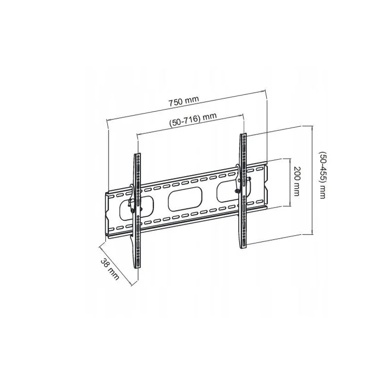MULTIOFFICE LCD BRACKET 30-50" AR-18