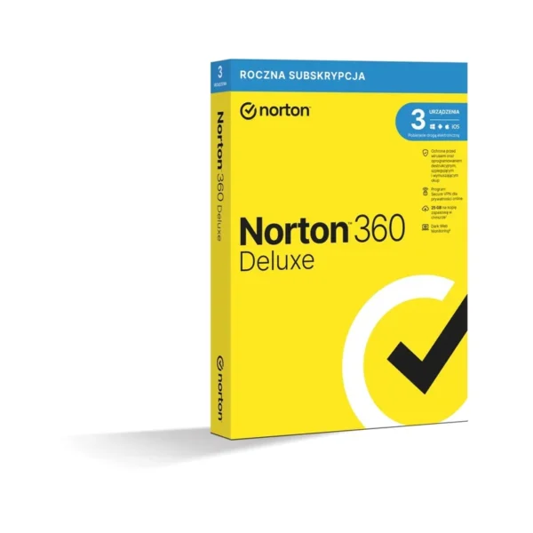 NortonLifeLock Norton 360 Deluxe 1 year(s)