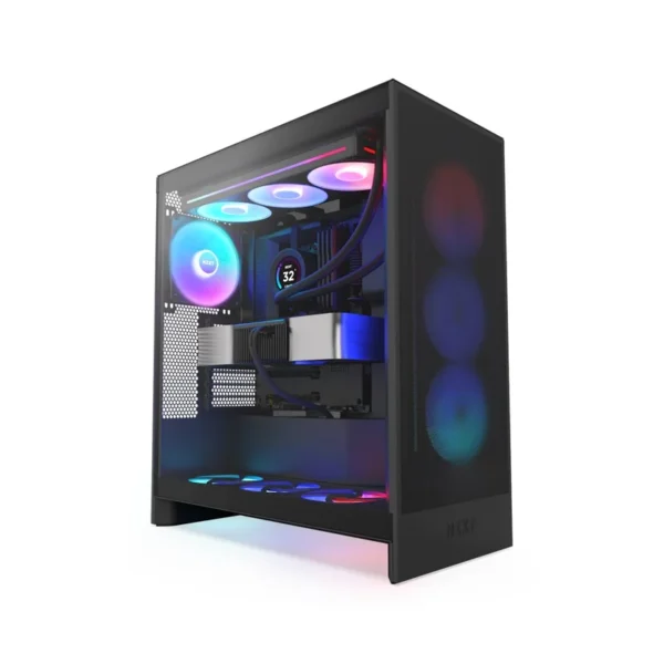 NZXT H7 Flow RGB Midi Tower Black