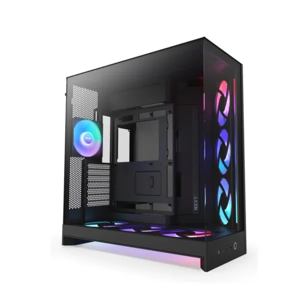 NZXT H9 Flow RGB+ Midi Tower Black