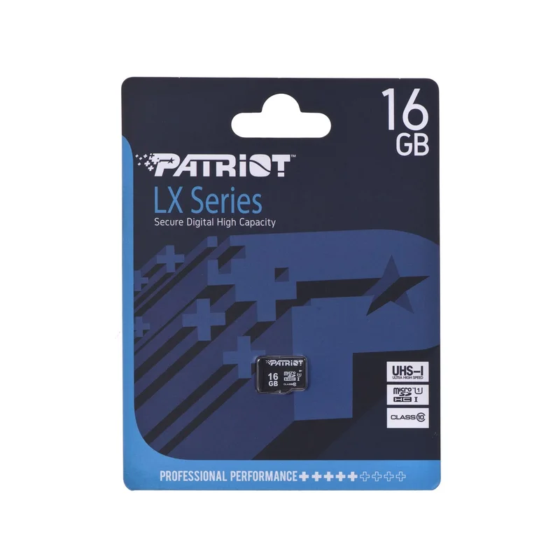 Patriot Memory PSF16GMDC10 memory card 16 GB MicroSDHC UHS-I Class 10