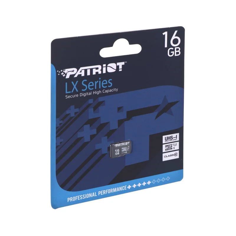 Patriot Memory PSF16GMDC10 memory card 16 GB MicroSDHC UHS-I Class 10