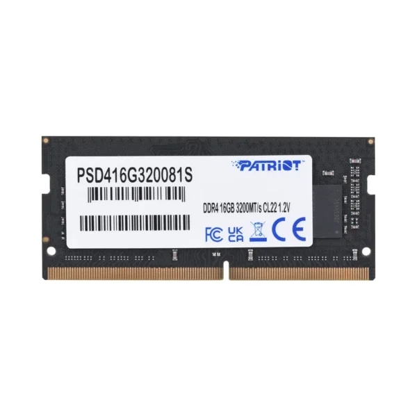 Patriot Memory Signature PSD416G320081S memory module 16 GB 1 x 16 GB DDR4 3200 MHz