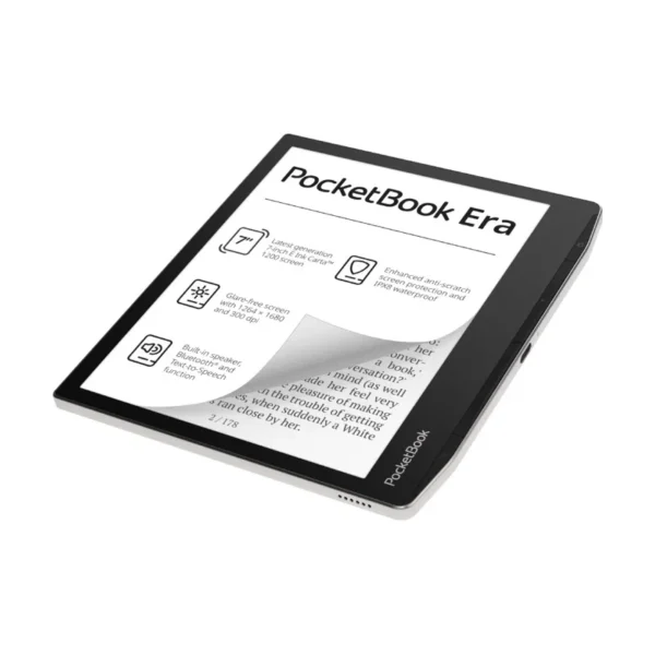 PocketBook 700 Era Silver e-book reader Touchscreen 16 GB Black, Silver