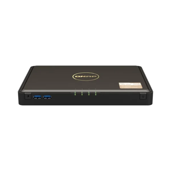 QNAP TBS-464 NAS Desktop Intel® Celeron® N5105 8 GB DDR4 0 TB QNAP Turbo System Black