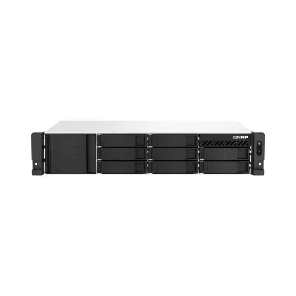 QNAP TS-864EU-RP NAS Rack (2U) Intel® Celeron® N5095 8 GB DDR4 0 TB QNAP Turbo System Black