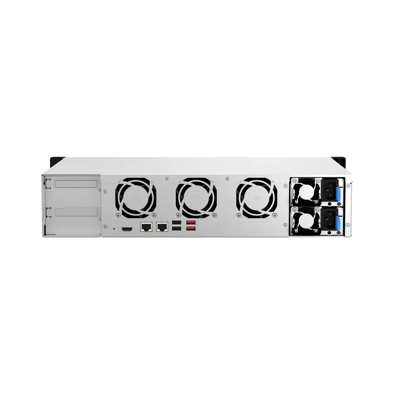 QNAP TS-864EU-RP NAS Rack (2U) Intel® Celeron® N5095 8 GB DDR4 0 TB QNAP Turbo System Black