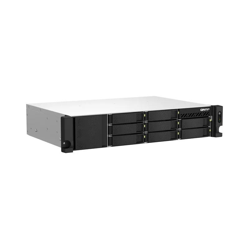 QNAP TS-864EU-RP NAS Rack (2U) Intel® Celeron® N5095 8 GB DDR4 0 TB QNAP Turbo System Black