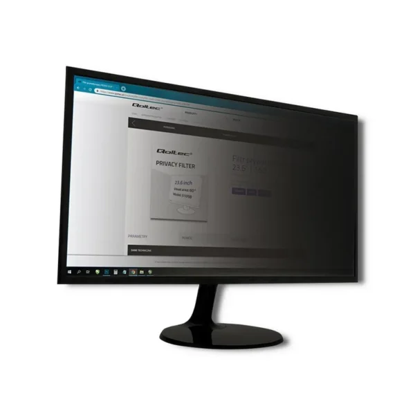 Qoltec 51059 display privacy filters 60.5 cm (23.8")