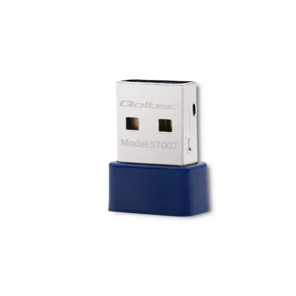 Qoltec 57007 Wireless Mini Bluetooth USB WiFi Adapter