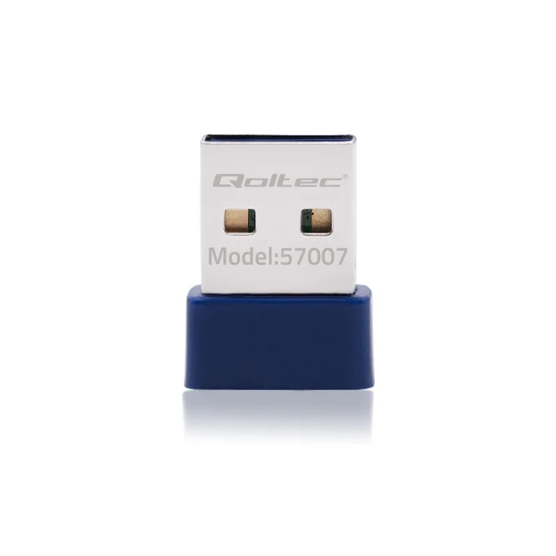 Qoltec 57007 Wireless Mini Bluetooth USB WiFi Adapter