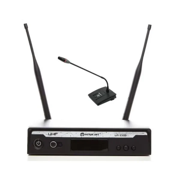 Relacart UR-230S UD-222 - single wireless set with gooseneck microphone