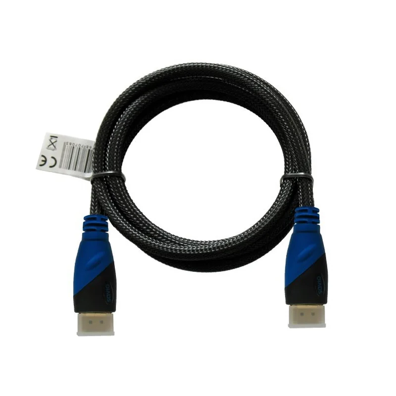 Savio CL-49 HDMI cable 5 m HDMI Type A (Standard) Black,Blue