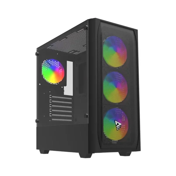 Savio Noctis Flow RGB Cube Black